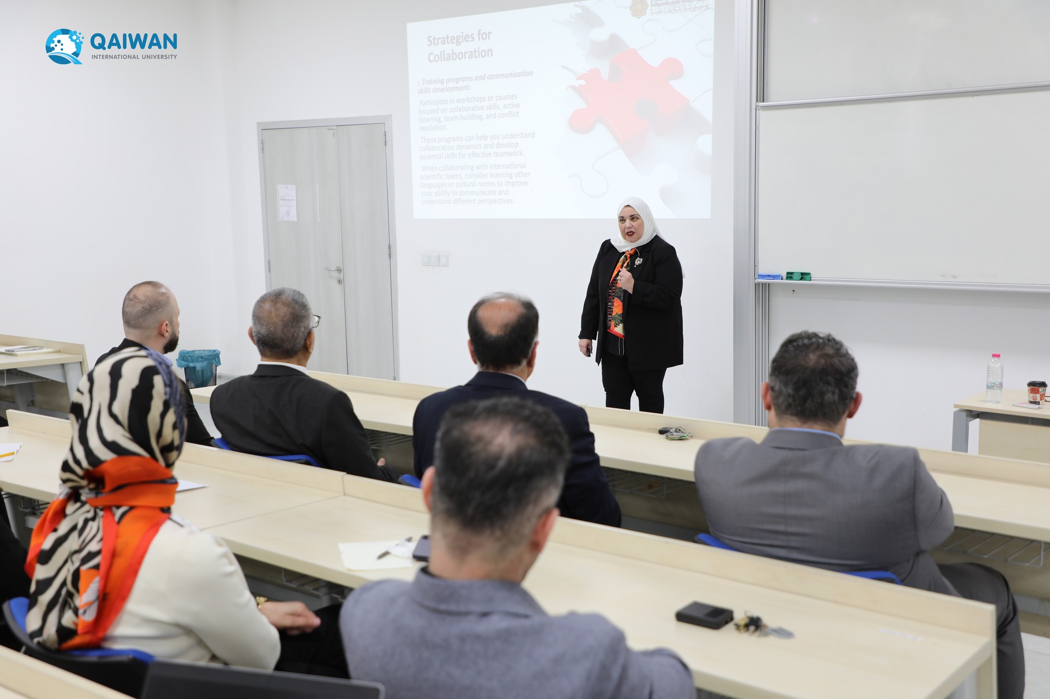 Associate Prof. Dr. Basma Ezzat Mustafa illuminated the path to international research success in a captivating workshop